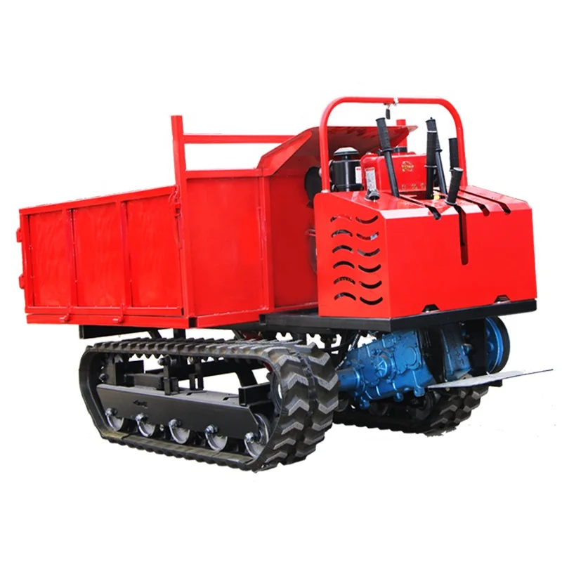 

Small Dumper Loader With Engineering Track Carrier Crawler Dumper Sale