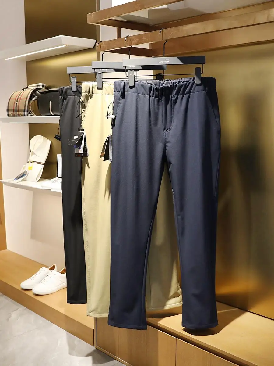 

Italian Sle Bomber Matrix id Leavo Johnson Casual Pants Couple Faion Urban Straight Leg Polyester Fiber Autumn Winter