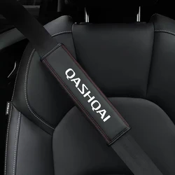 1Pcs Car Seat Belt Shoulder Cover Decompression Comfort Safety Belt Protective Cover For Nissan Qashqai J10 J11 Car Accessories