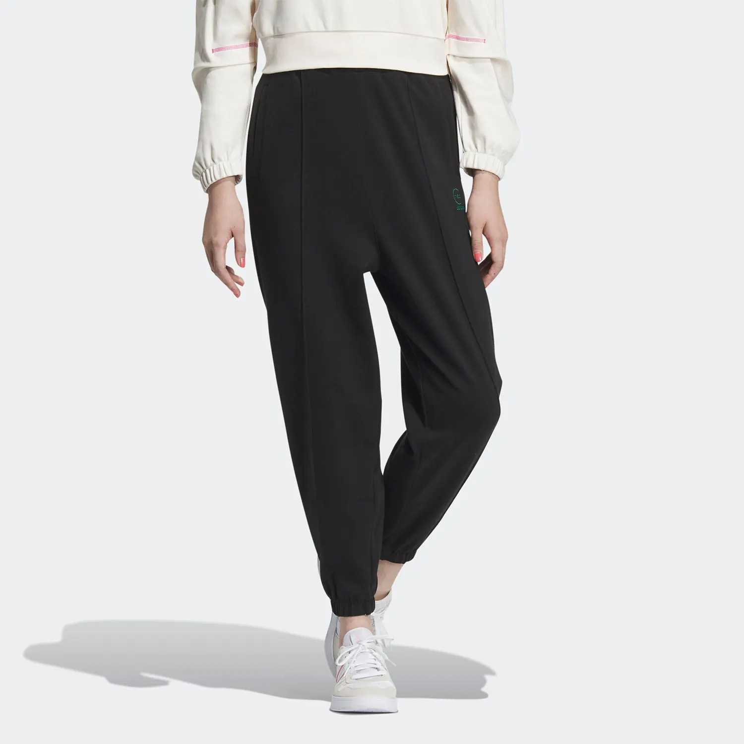 

Adidas genuine NEO new women's casual sports training tapered pants IK3430