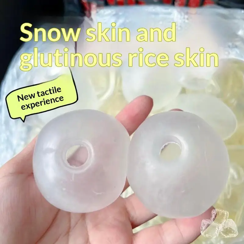 1/5/10Pcs Dumpling Shape DIY Stress Ball Kit Pressure Ball Skin For Kids Teens Adults Students Travelers Travel Home Decoration