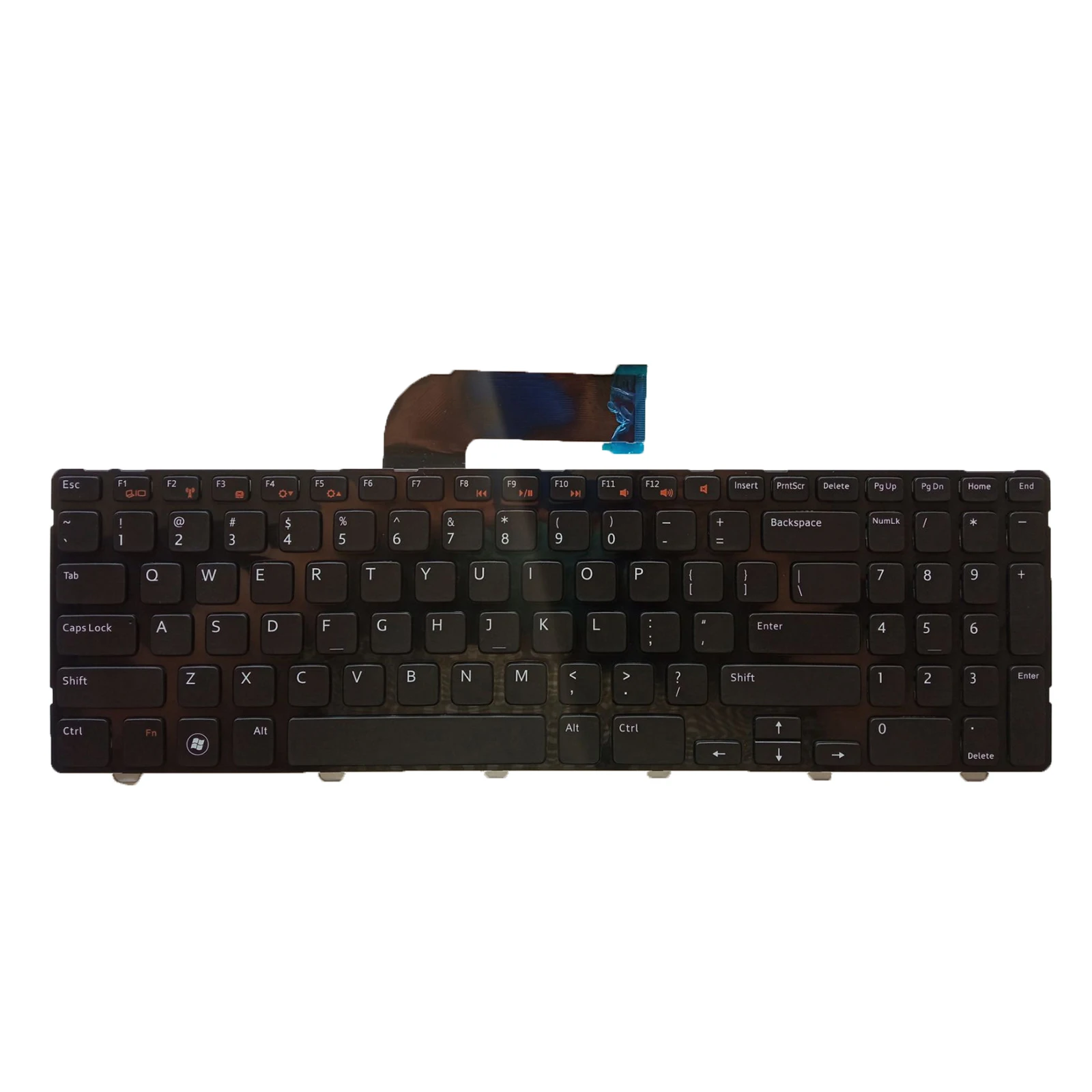 

US Laptop Keyboard for DELL Inspiron 15R M5110 M511R N5110 NSK-DY0SW 0HNGJK 90.4IE07.C0F no pointer no backlight