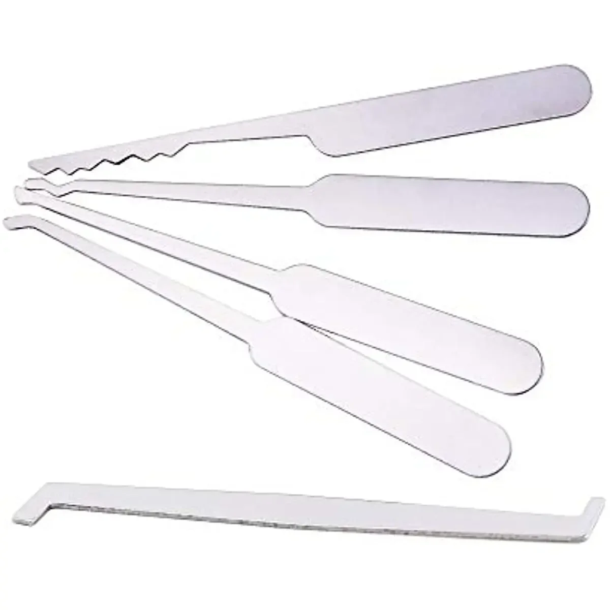 Credit card unlocking kit, locksmith tool for training and practice, beginner, unlocking (black