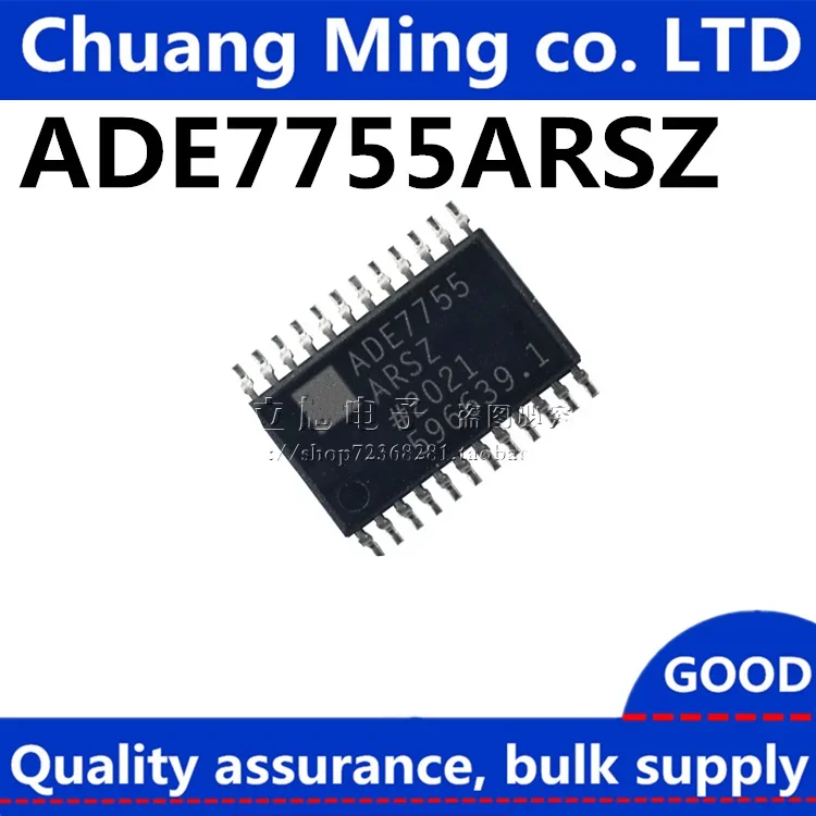 20pcs/lot ADE7755ARSZ ADE7755 ADE7755ARS SSOP-24 Quick delivery of spot stock