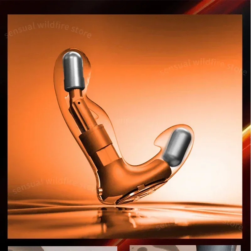 618202510 سرعة الاهتزاز و 360 درجة الدورية جهاز تدليك للبروستاتا للرجال App التحكم قابلة للشحن سيليكون بعقب الشرج Vibr #3