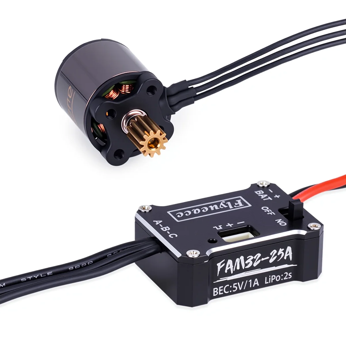 TRX4M 1/18 Outer Rotor Brushless Combo – 25A ESC 1212 3500KV Motor System for Crawler Upgrades