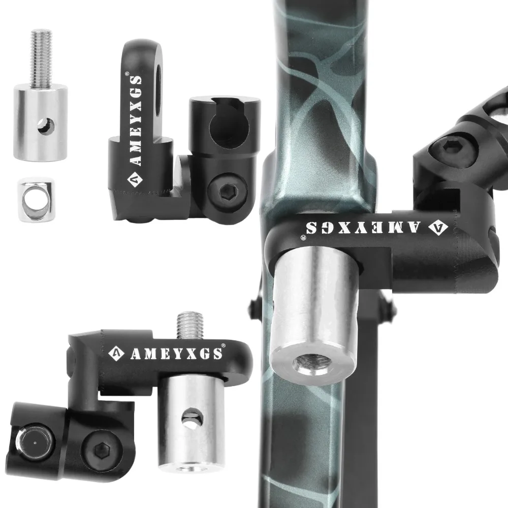 

Archery Single/Double Side V Bar CNC Quick Connect V Seat Stabilizer 360 Balance Rod Damper Shooting Hunting Shock Absorber