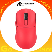 Attack Shark X3 Pro Wireless Mouse 4k Reciver Tri Mode Paw3395 Gaming Mouse Esports Mice Accessory For Computer Gamer Man Gifts