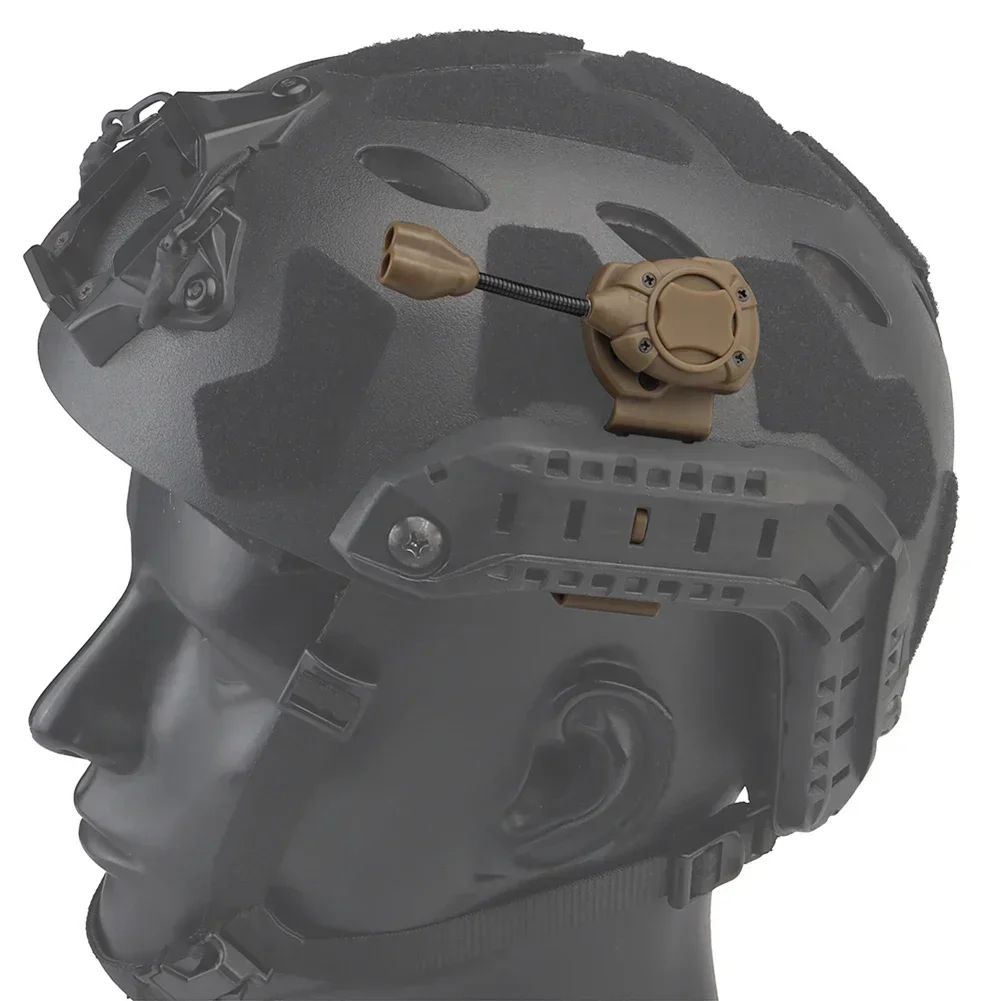 Luz táctica LED para casco – 3 modos, diseño modular - imagen 2