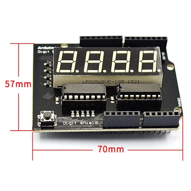 Digit Shield 4-Digit Digital Tube Display Module Fast 5641 Digital Tube Module Development Board