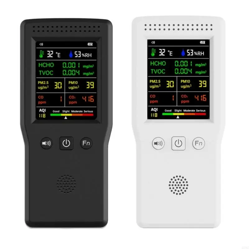 

A0NC 9 в 1 температура влажности CO2 -метра детектор качества воздуха PM2,5 PM10 HCHO TVOC