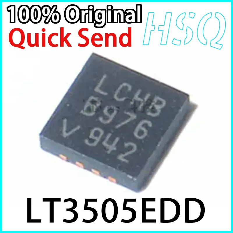 5PCS LT3505EDD Screen Printed LCHB DFN8 Switch Regulator