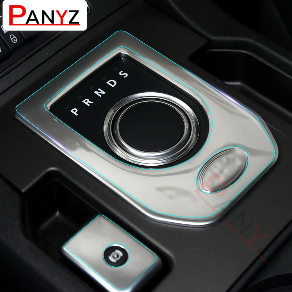 

Interior Invisible Protective Film Vinyl Wrap TPU Stickers for Land Rover Discovery 4 LR4 CD Gear Shift Door Panel Protection
