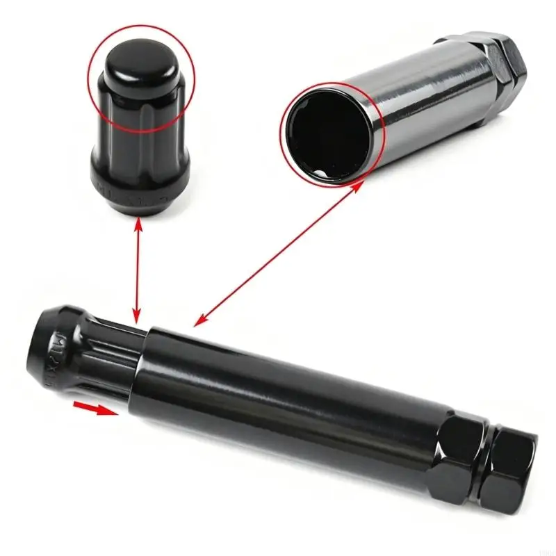 Garage Service Wheel Lock Tool with Long Body Access for Tire Change, Wheel Removal, and Manual Maintenance New
