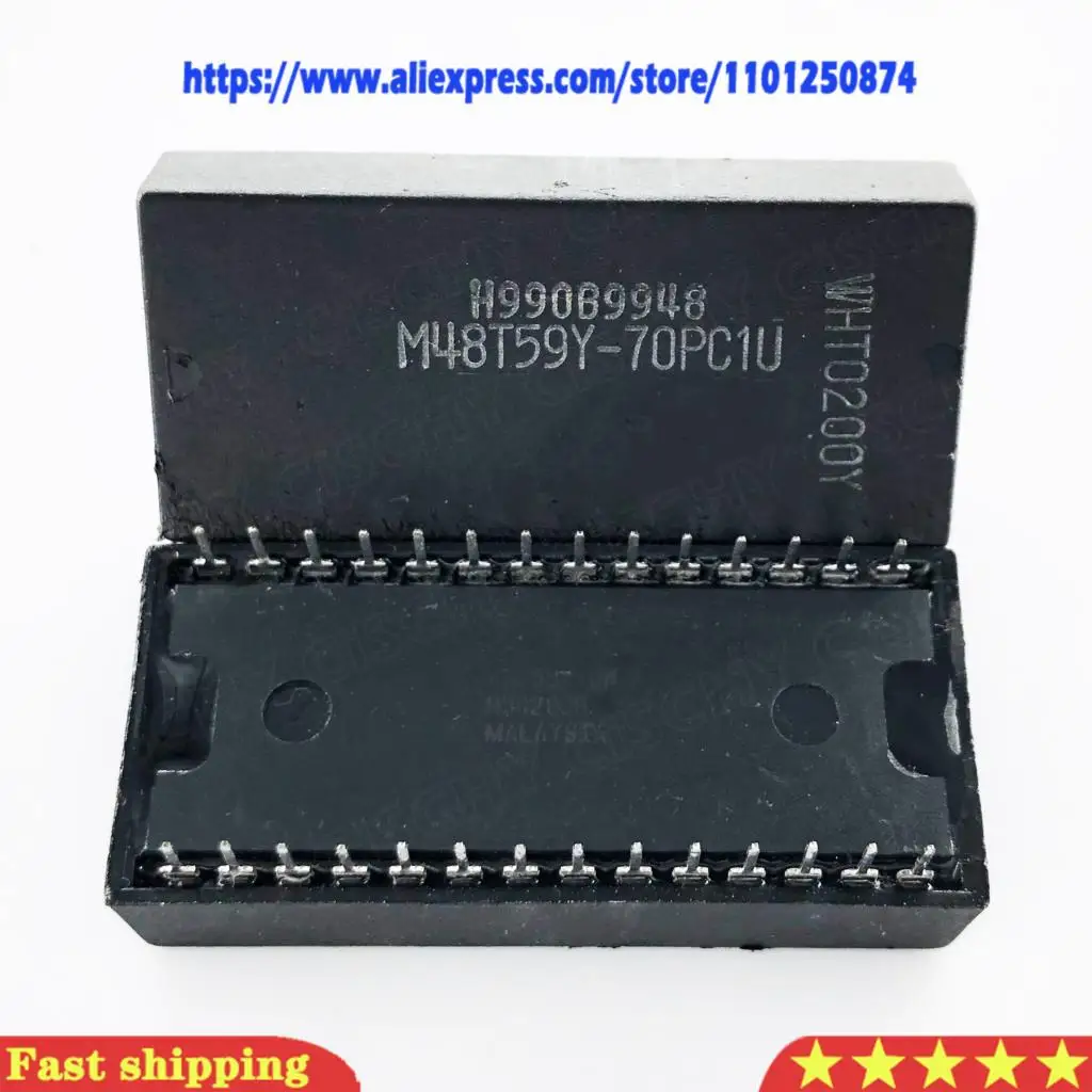 1pcs/lot M48T59Y-70PC1 M48T59Y-70PC1U M48T59Y-70PC1D M48T59Y M48T59 DIP-28 In Stock