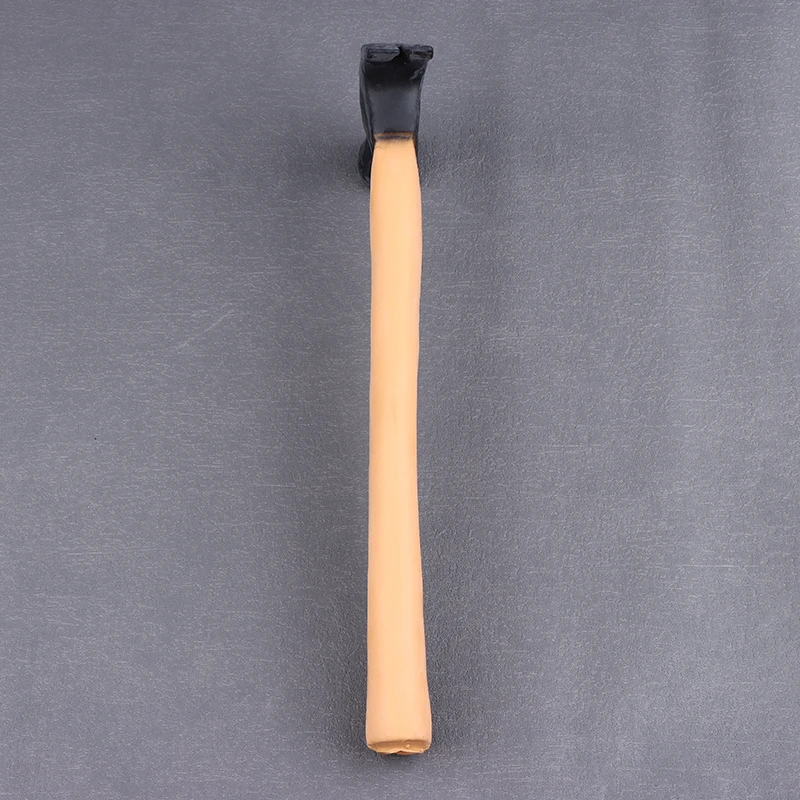 Marteau de farces amusant, maillet en caoutchouc marron doux et réaliste, outil de nouveauté humoristique pour farces et divertissement, jouet cadeaux de farces amusants