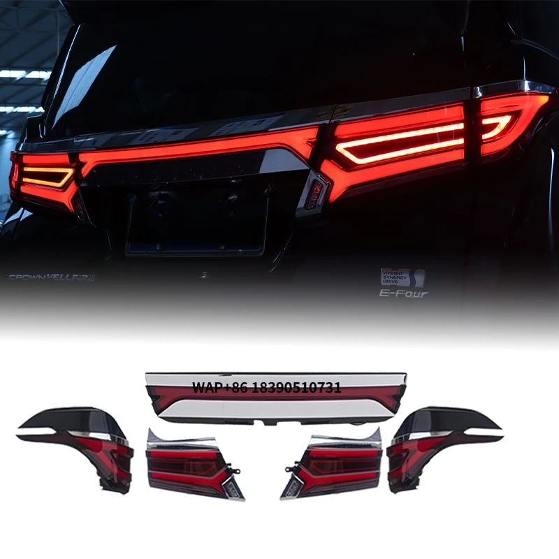 For Direct Replacement LED Tail Lights for 2015-2022 for Alpha New Condition Red Lens Color-Lossless Upgrade or Repair