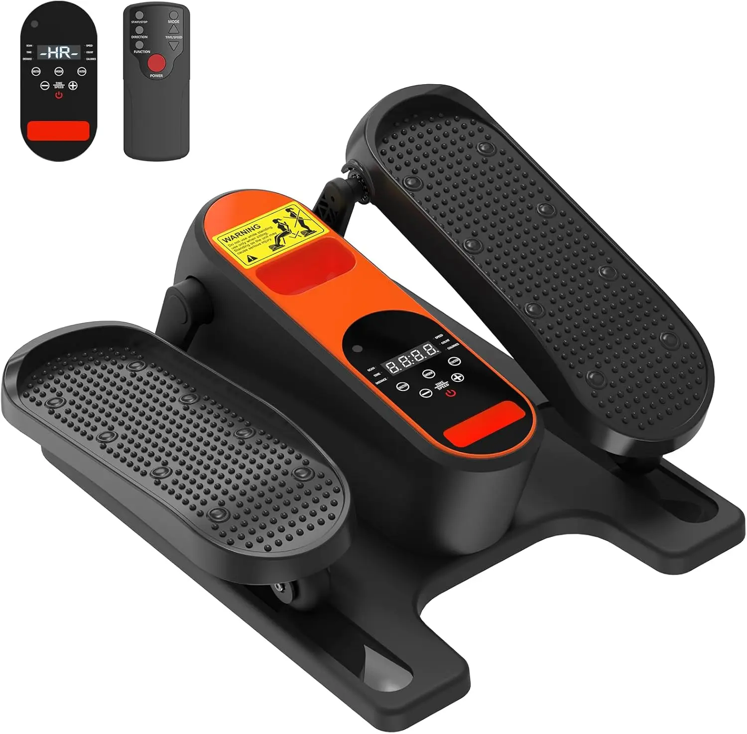 

Under Desk Elliptical Machine with Remote Control, Portable Electric Seated Pedal Exerciser for Seniors at Home Office