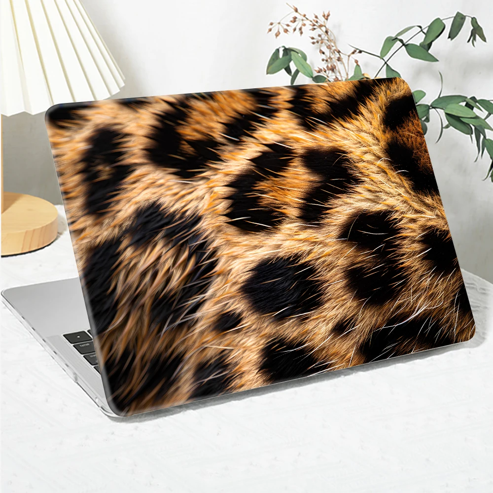 

Leopard skin pattern Print Case for MacBook Pro 14 2024 Cover M4 model A3401 Shell for MacBook Pro M1 M2 13 14.2 16 Air 15 Funda