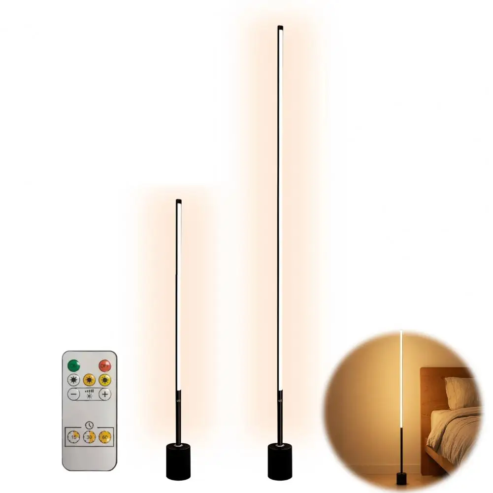 Modern Floor Lamp for Room Usb Floor Lamp with Remote Control 360° Dimmable Led Standing Light Modern Bedroom Room Corner