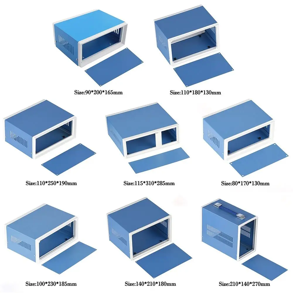 90*200*165 Electronic Module DIY Instrument Housing Enclosure Project Case Junction Box Electronics Enclosure Box