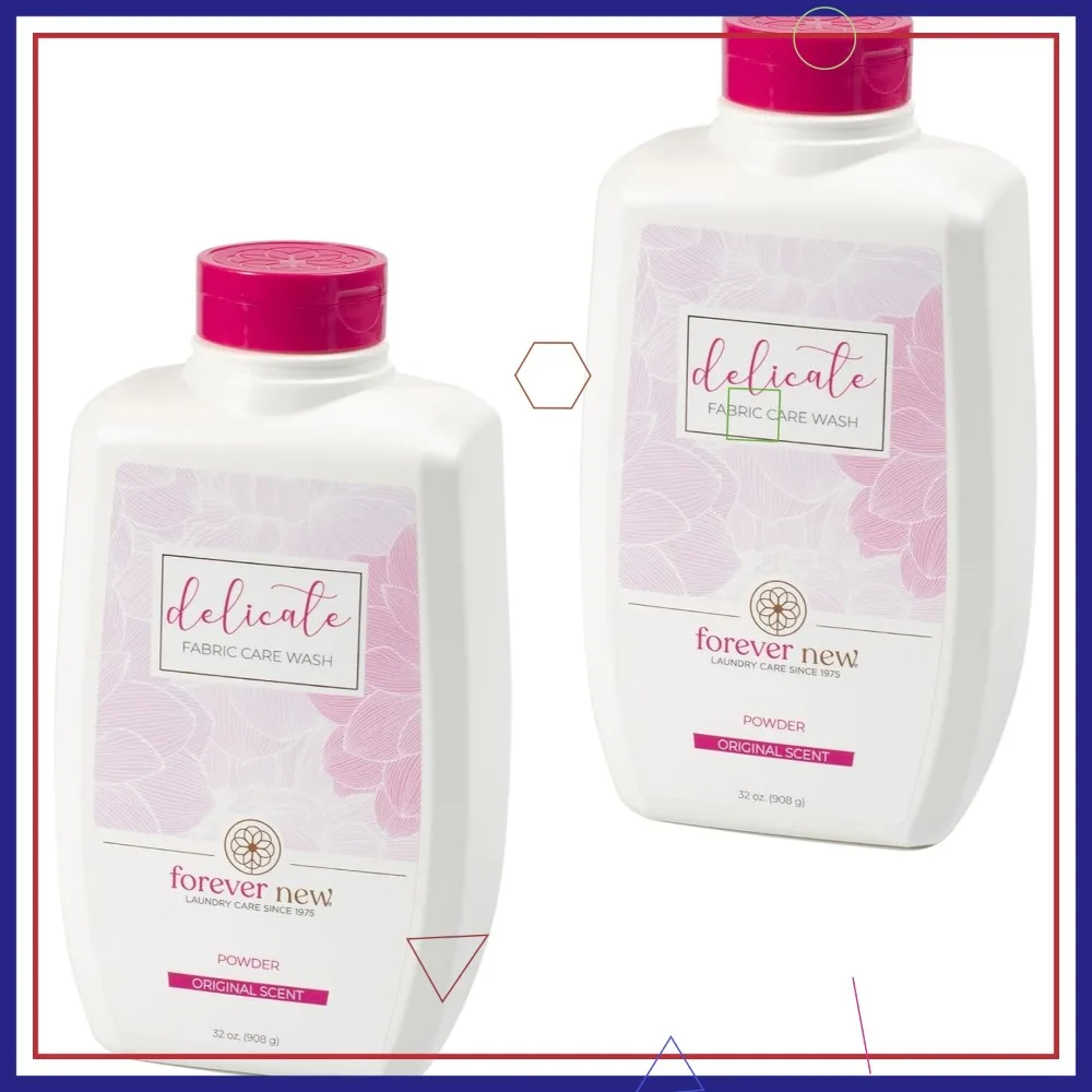 

Granular Detergent Powder for Delicate Laundry Care, Original Scented, 64 oz (2 Pack of 32 oz)