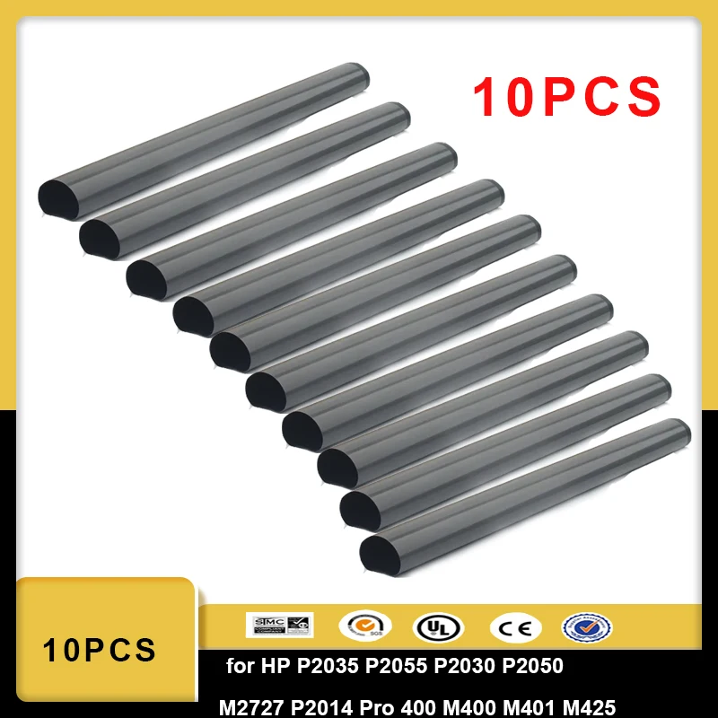 

Vlaxh10 шт., фиксирующая пленка для фьюзера, фиксирующая пленка для HP P2035 P2055 P2030 P2050 M2727 P2014 Pro 400 M400 M401 M425