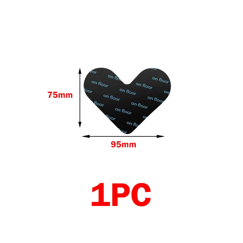 Teppich rutschfeste Aufkleber wiederverwendbar waschbar Anti Curling Teppich Patch feste Aufkleber Bodenteppich Matte Band Greifer Eckpolster Patches