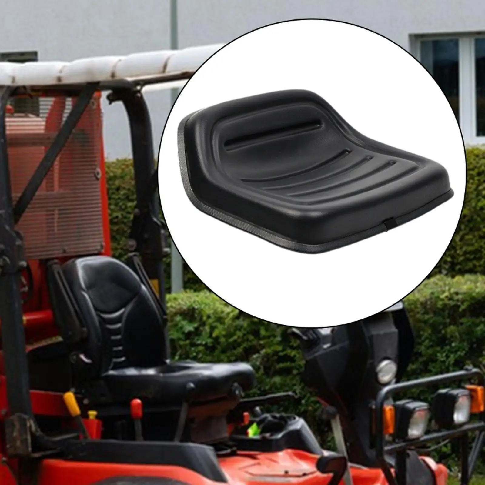 Large Garden Mower Seat Adjustable Angle Foam Cushion Chair for Agriculture Machine Equipment Repair