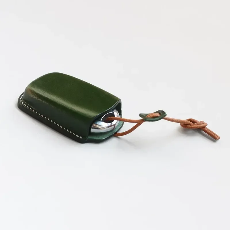 for Buick GL8 Regal Envision LaCrosse Leather Key Bag Vegetable Tanned Handmade 3D Key Cover