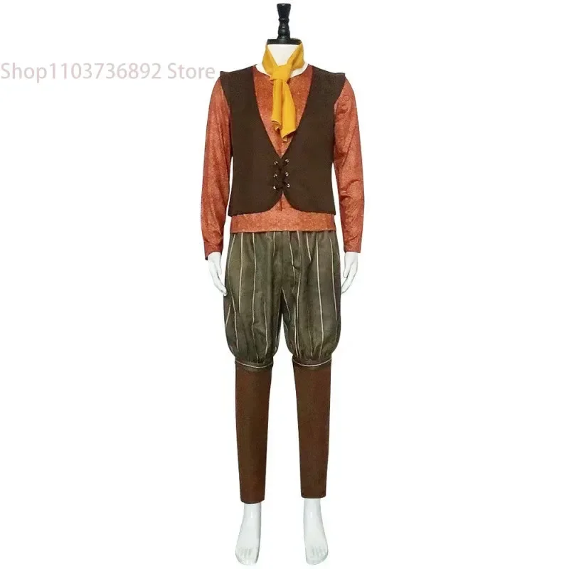 Shrek ภาพยนตร์ rumpelstiltskin เสื้อผ้าผู้ชาย, ชุดเกมกัปตันแคระ, มอนสเตอร์4, อะนิเมะ, ปาร์ตี้ฮาโลวีน