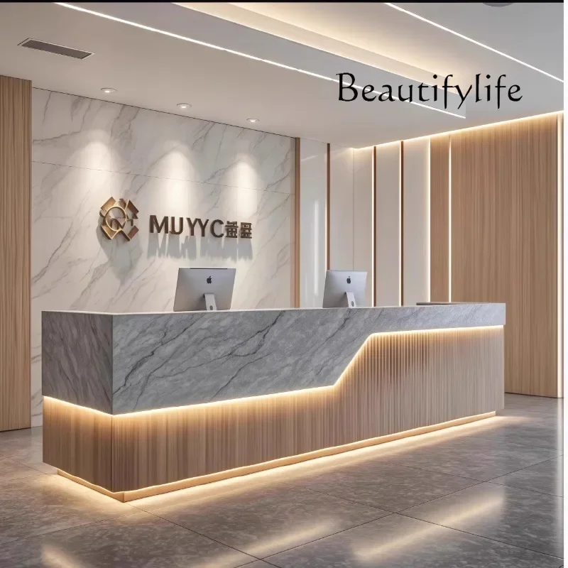 

Fd Shop Modern Reception Desks Best Company Aesthetic Simple Desks Design Organizers European Display Scrivania Lounge Furniture