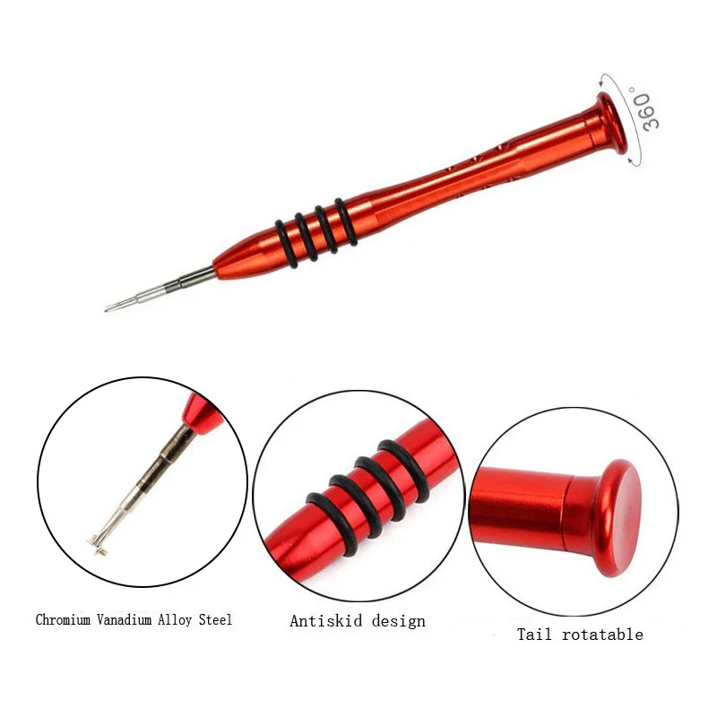 1PC Aluminum Triwing Screwdrivers for Phone Repair Professional Universal Mobile Phone Laptop Smartwatch Repair Screwdriver Tool