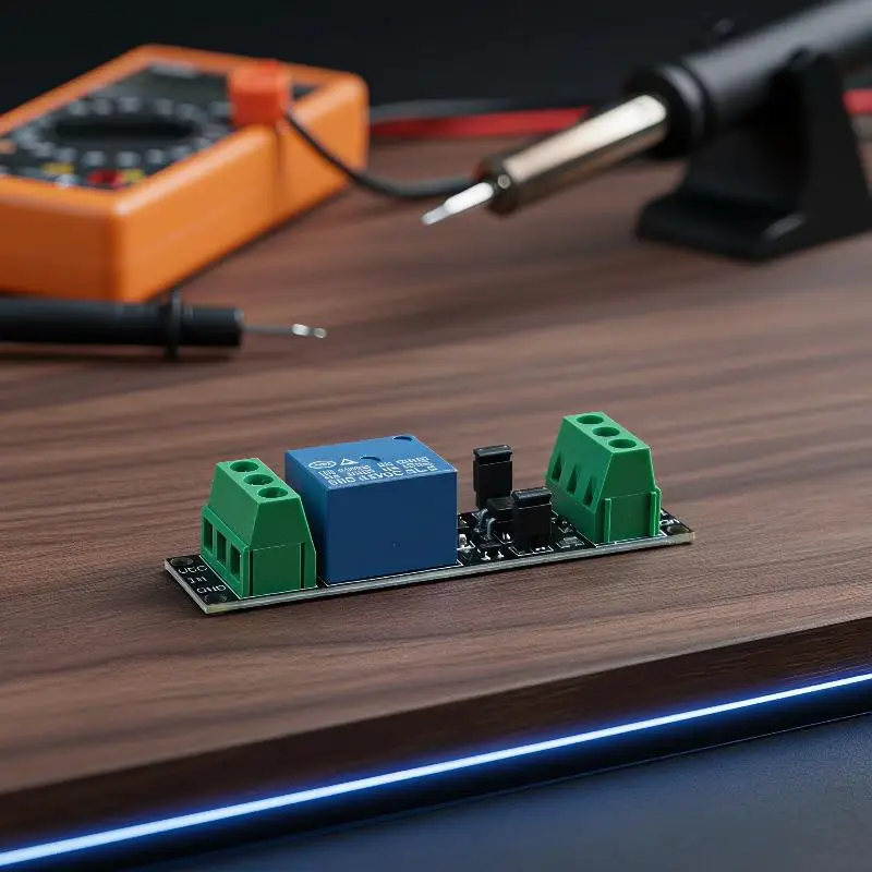 High Level Trigger 3V Single Channel Relay Isolated Drive Control Module for Laboratory Electronic Circuit Test Use
