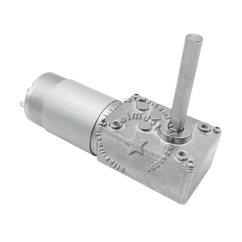 

1 шт. Мотор-редуктор червячный турбо с большим крутящим моментом, длиной вала, 12В/24В, с цельнометаллическим редуктором A5840-555