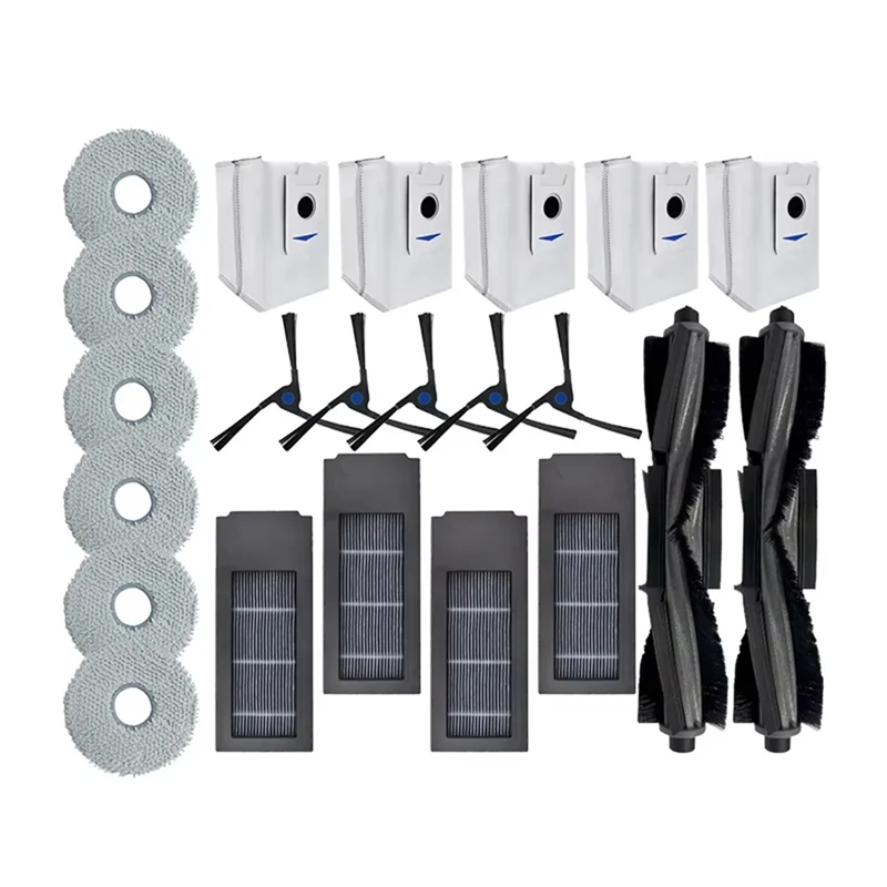 

AS94-Для Ecovacs Deebot X2 Omni/X2 Pro/X2 Аксессуары для роботов-пылесосов Ролик Основная боковая щетка Фильтр Швабра Ткань Детали мешка для пыли