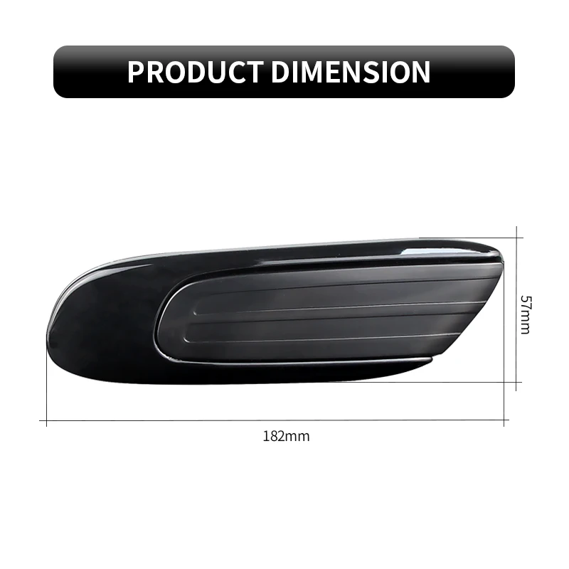 2PCS Front Amber LED Dynamic Side Marker Lights Canbus For Mini Cooper F55 F56 F57 2014-2017 Turn Signal Lamps Car Accessories