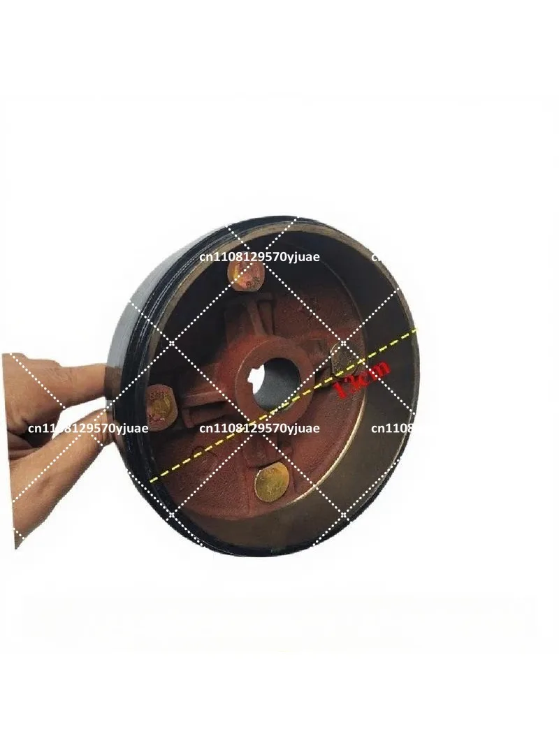 Electric Tricycle Brake Pan 130 160 Type Rear Wheel Hub Cover Pot Brake Pad Large Small Hole