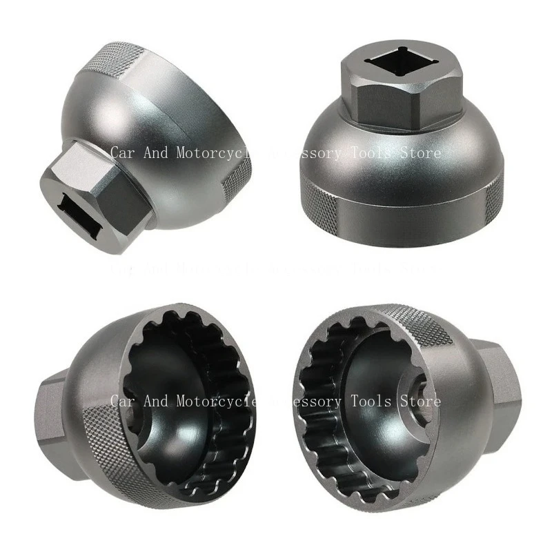 

Инструмент для разборки и установки резьбовой оси велосипеда со встроенным зубчатым диском