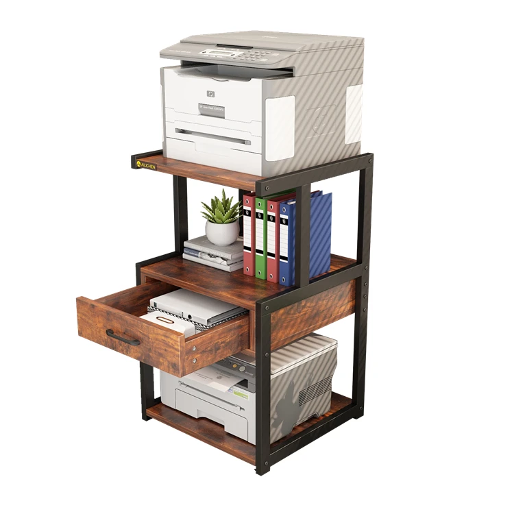 Büro-Druckerregal Küchen-Aufbewahrungsregal Mikrowellenregal Küchenmöbel