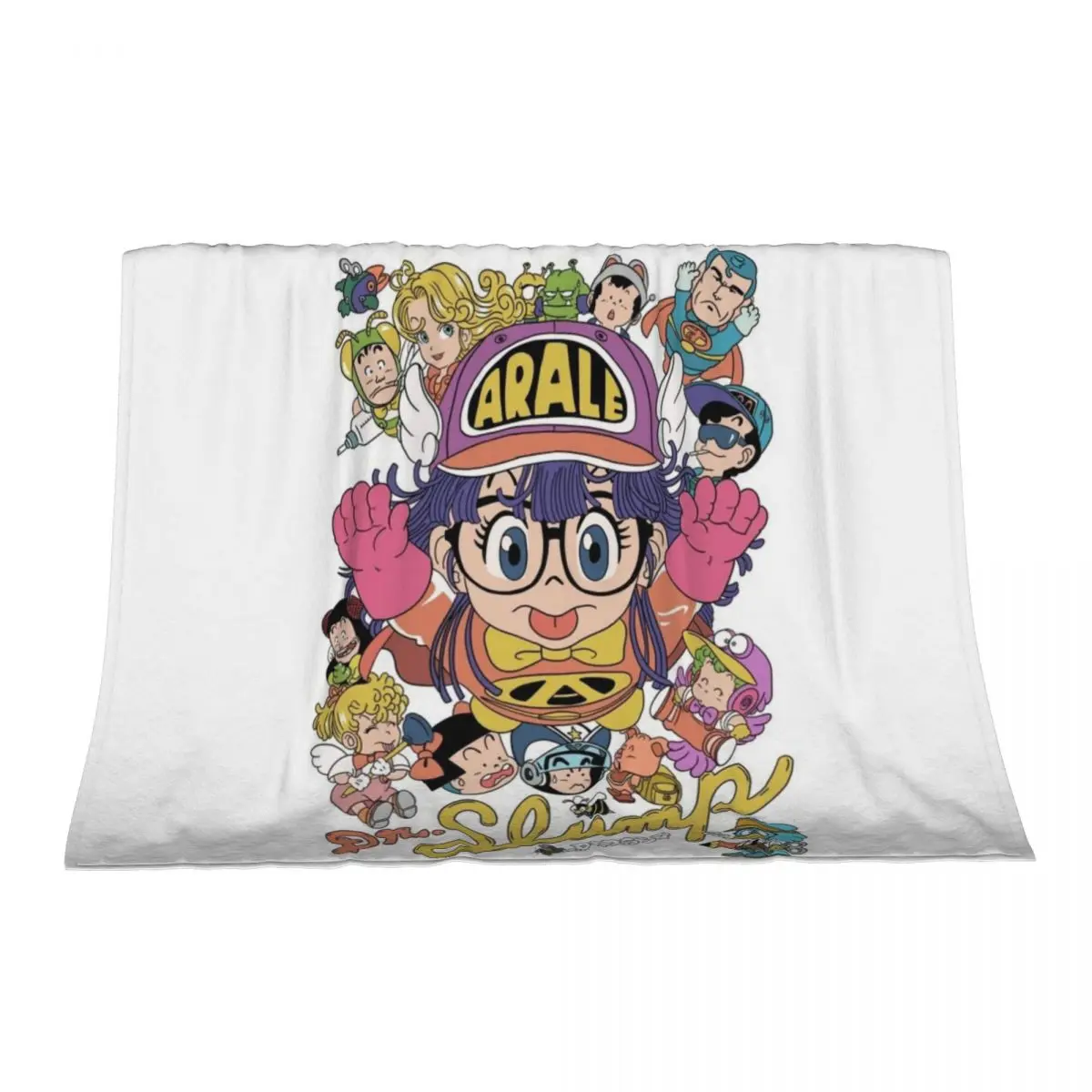 

Dr.Slump Throw Blanket Large Heavy Hairy Blankets