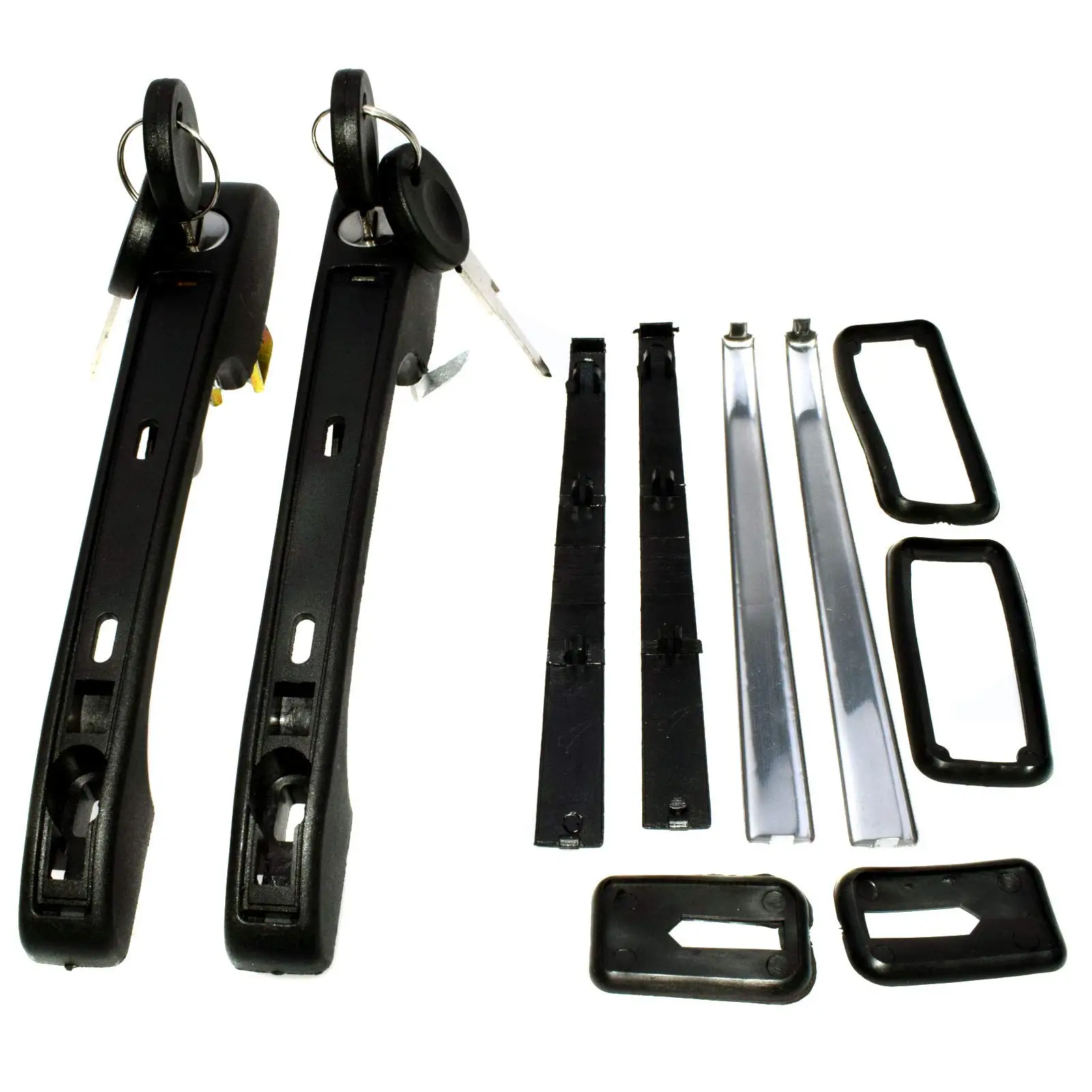 2 قطعة 191837205A 193839205 193839206 191837206 مقبض باب السيارة مجموعات اليسار واليمين لشركة فولكس فاجن Mk1 Mk2 جولف جيتا أرنب GTI #3