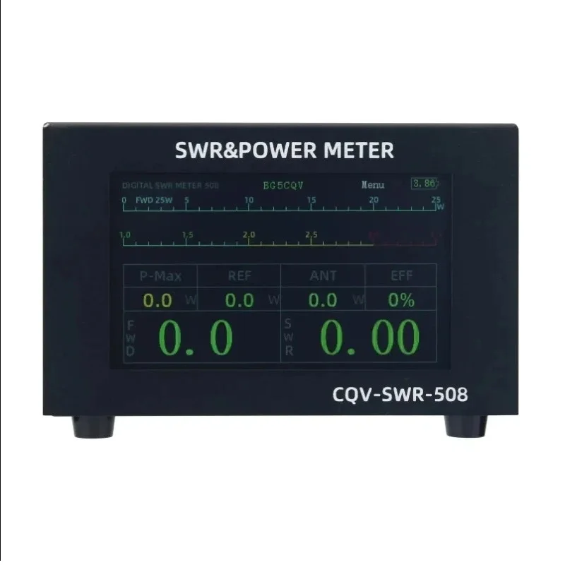 CQV-SWR-508 200 واط 1.8-54 ميجا هرتز الرقمية SWR ومقياس الطاقة 4.3 "IPS اللون لراديو لحم الخنزير