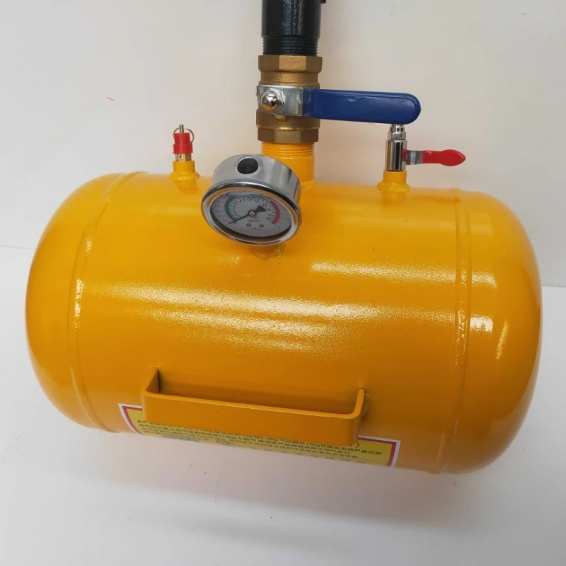 

Tire pressure tank, burst charge sealer, car truck