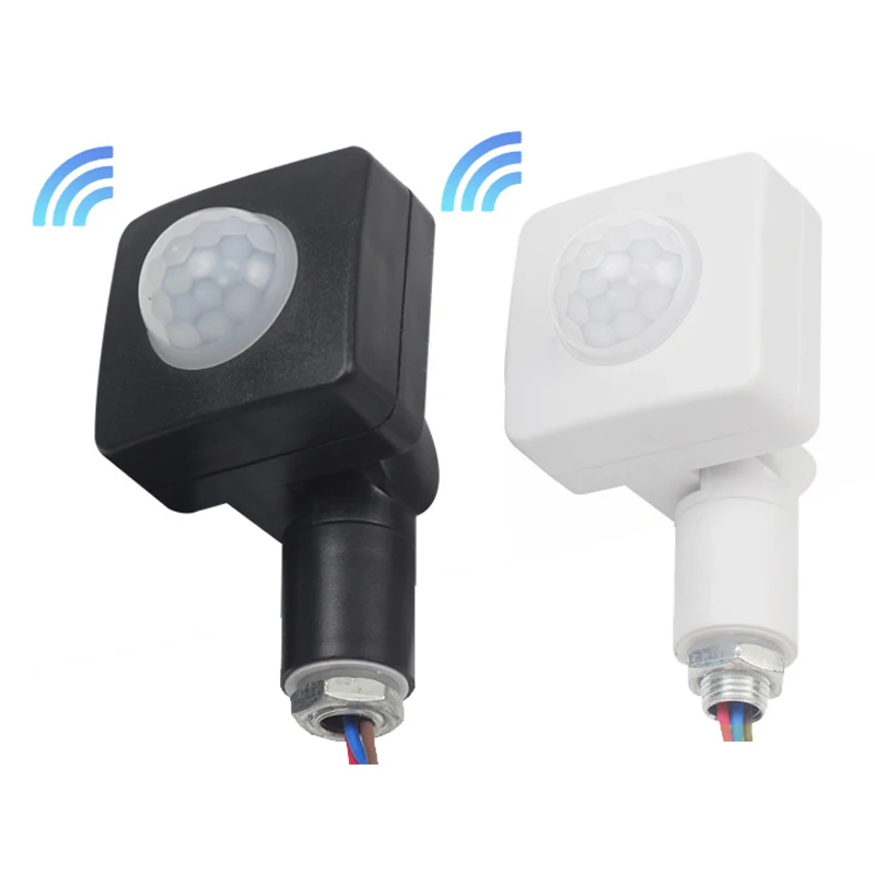 Motion Sensor Switch, Light Sensing Switch, PIR Sensor De Movimiento,Infrared Motion Activated Switch Detector, AC85-265V