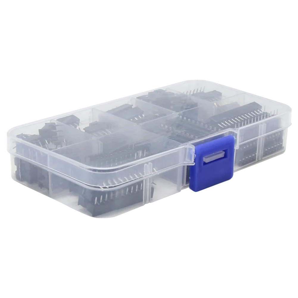 6 8 14 16 18 20 24 28Pin DIP IC مآخذ محول لحام نوع المقبس عدة الدوائر المتكاملة IC رقاقة مجموعة مقابس IC مآخذ #2