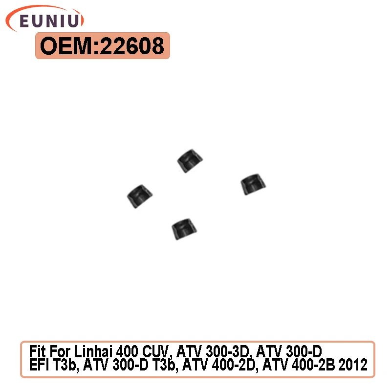 4pcs COTTER VALVE 22608 for Linhai 400 CUV ATV 300-3D ATV 300-D EFI T3b