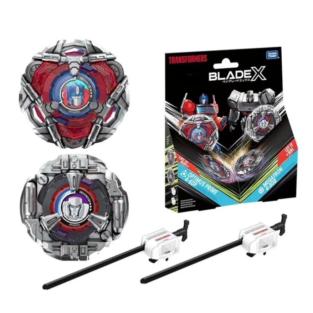 Original Takara Tomy Bey X Transformers Collab Optimus Prime 4-60P Vs Megatron 4-80B BXG-36