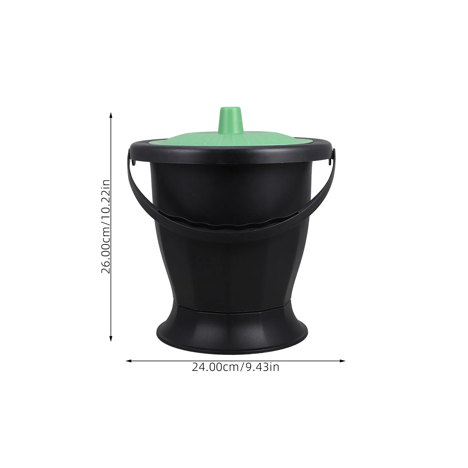 وعاء الغرفة المحمولة البلاستيك مبولة لكبار السن الحوامل خفيفة الوزن السرير المرحاض التخييم السفر استخدام للجنسين البول دلو قعادة