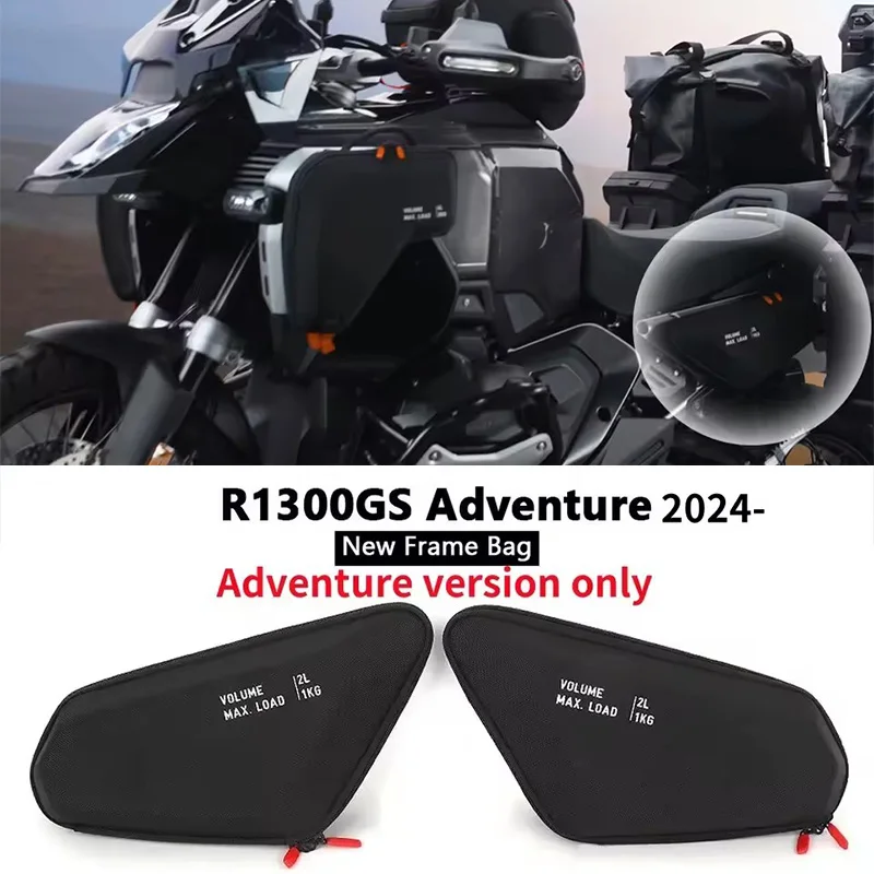 

For BMW R1300GS Adventure R 1300 GSA R1300 GS ADV 2024 2025 New Motorcycle Side Frame Bag Storage Package Bags Waterproof Bag